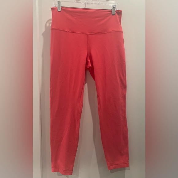Lululemon Athletica Coral Double-Lined Leggings - Picture 2 of 9